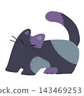 Zombie Black Cat 143469253