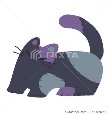 Zombie Black Cat 143469253