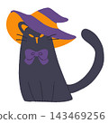 The Witch's Black Cat 143469256