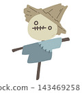 A tattered scarecrow 143469258