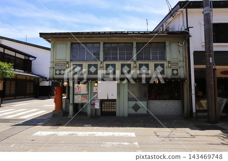 The old townscape of Hida Furukawa, Hida, Gifu The old townscape of Hida Furukawa, Hida, Gifu 143469748