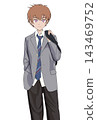 Boys high school student 143469752