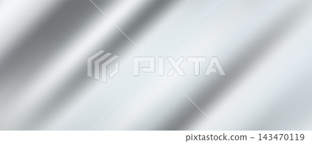Abstract silver metal gradient background with mirror effect. Reflection glossy realistic surface . Abstract silver metal gradient background with mirror effect. Reflection glossy realistic surface . 143470119
