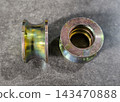 The CNC Metal Industrial Pulley Rollers 143470888