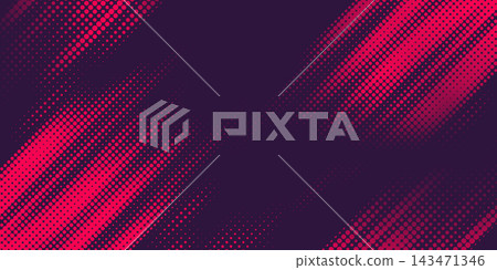 Abstract vector background with line patterns and textures for artwork and design, featuring a unique halftone design. 143471346