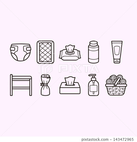 Baby Diaper Care Collection 143472965