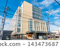 會津若松市政府，會津若松市新大樓，主樓南側，舊建築的保留與利用，隔震改造施工方法。 143473687