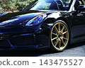 A glossy black Boxster Spyder 143475527