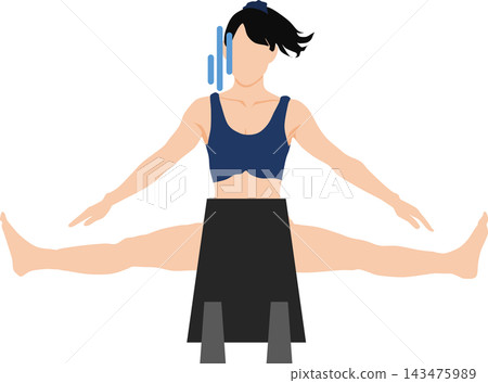 一幅描繪女性因除毛而煩惱的插圖。 143475989