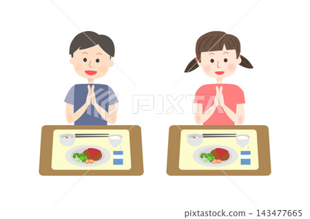 Children to eat lunch Children to eat lunch 143477665