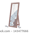 Broken mirror 143477666