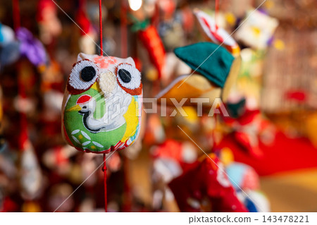 One of Japan's three major hanging decorations: Sakata's Kasafuku One of Japan's three major hanging decorations: Sakata's Kasafuku 143478221