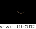 moon floating in the night sky 143478533