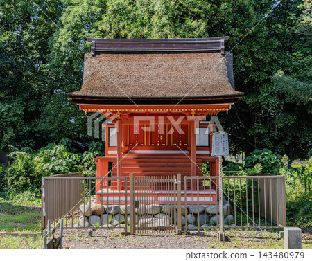 Scenery within the grounds of Mantoku-ji Temple in Inazawa City Scenery within the grounds of Mantoku-ji Temple in Inazawa City 143480979