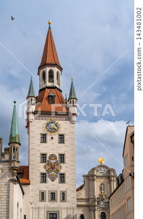 Munich Altes Rathaus Old Town Hall Marienplatz Architecture Munich Altes Rathaus Old Town Hall Marienplatz Architecture 143481002