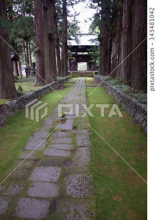 長野縣下諏訪町慈雲禪寺-參道及仁王門 長野縣下諏訪町慈雲禪寺-參道及仁王門 143481042