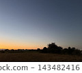 Beautiful twilight sky 143482416