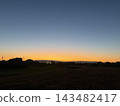 Beautiful twilight sky 143482417