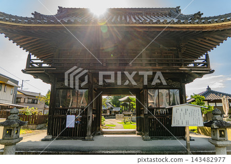 稻澤市長光寺寺院內的景色 稻澤市長光寺寺院內的景色 143482977