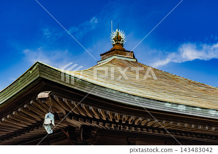 稻澤市長光寺寺院內的景色 稻澤市長光寺寺院內的景色 143483042