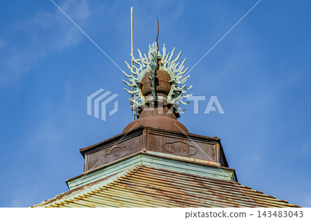 稻澤市長光寺寺院內的景色 143483043