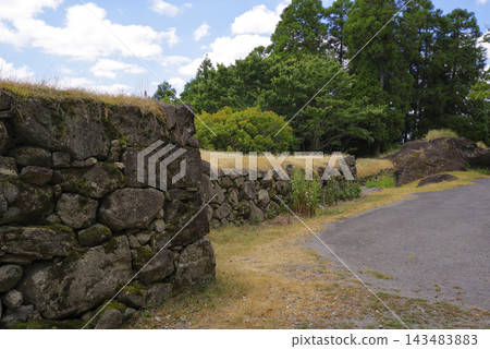 角村城遺址位於大分縣楠町。 角村城遺址位於大分縣楠町。 143483883