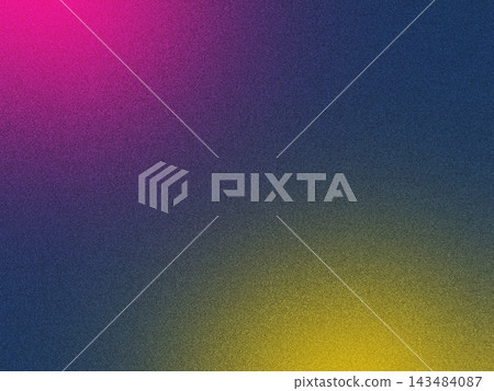 Ultramarine Blue and Neon Pink Grainy Gradient Background 143484087
