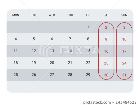 January 2027 English Standard Office Monthly Calendar Grid Minimal Business Sche January 2027 English Standard Office Monthly Calendar Grid Minimal Business Sche 143484522
