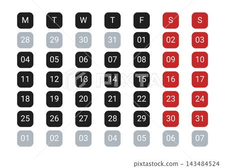 January 2027 English Corporate Monthly Schedule Template Minimalist Office Calen January 2027 English Corporate Monthly Schedule Template Minimalist Office Calen 143484524