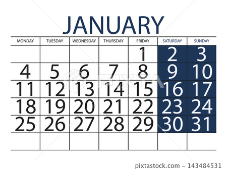 January 2027 English Clear Minimalist Monthly Schedule Grid Functional Corporate January 2027 English Clear Minimalist Monthly Schedule Grid Functional Corporate 143484531