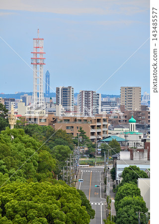 愛知縣：名古屋城市景觀 - 從愛站屋頂露台眺望 143485577