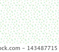 Light green background pattern with polka dots. 143487715