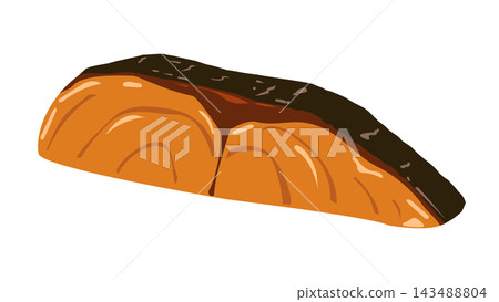Illustration of teriyaki yellowtail Illustration of teriyaki yellowtail 143488804