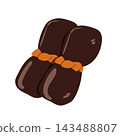 Illustration of kelp roll 143488807