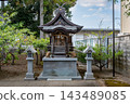 Watatsumi Shrine, a subsidiary shrine within the grounds of Arahabi Shrine, Matsue City, Shimane Prefecture 143489085