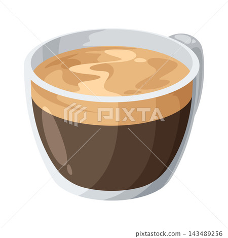 Illustration of Double Espresso Illustration of Double Espresso 143489256