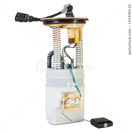A unit for pumping liquid fuel and creating the required pressure in the line - a car fuel pump for sale at auto-analysis or for repair in a workshop. Spare part catalog A unit for pumping liquid fuel and creating the required pressure in the line - a car fuel pump for sale at auto-analysis or for repair in a workshop. Spare part catalog 143490516