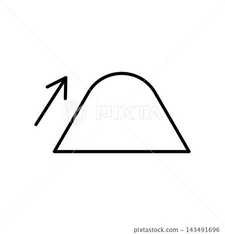 A simple icon depicting a mountain and a diagonal arrow pointing to the upper right. A simple icon depicting a mountain and a diagonal arrow pointing to the upper right. 143491696