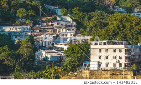 Hong Kong Sept 26 2026 Village Dwellings In Tsuen Wan Hong Kong Sept 26 2026 Village Dwellings In Tsuen Wan 143492015