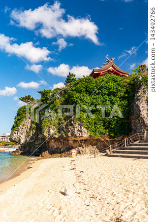 海灘上的海浪 143492766