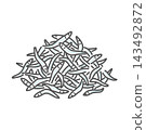 白魚飼料（富含維生素D和鈣的小型魚飼料）示意圖 143492872