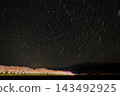 Cherry blossoms at night and a night of falling stars Cherry blossoms at night and a night of falling stars 143492925