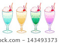 Various cream sodas 143493373