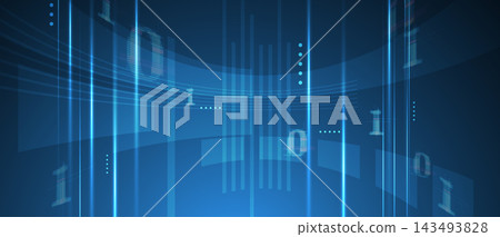 Abstract high technology and science background 143493828