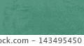 Sage green grunge textured background with rough distressed plaster surface, perfect for botanical posters, organic product packaging, cottagecore stationery and earthy design layouts 143495450