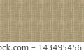Seamless dense woven linen pattern with thin crosshatch lines in warm khaki and cream tones, ideal for natural fabric printing, textile design, upholstery and rustic home decor 143495456