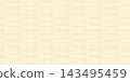 Seamless light woven linen pattern with thin crosshatch lines in soft cream and tan tones, ideal for natural fabric printing, textile design, upholstery and rustic home decor 143495459