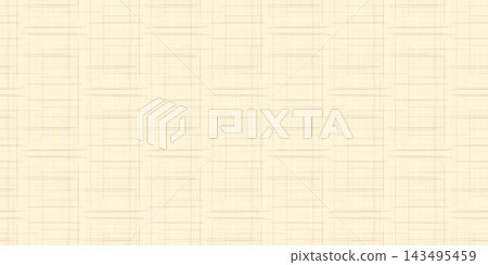 Seamless light woven linen pattern with thin crosshatch lines in soft cream and tan tones, ideal for natural fabric printing, textile design, upholstery and rustic home decor Seamless light woven linen pattern with thin crosshatch lines in soft cream and tan tones, ideal for natural fabric printing, textile design, upholstery and rustic home decor 143495459