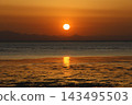 Sunset of Ariake Sea 143495503