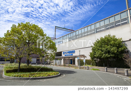 A view of St. Mary's Hospital Station on the Nishitetsu Omuta Line. A view of St. Mary's Hospital Station on the Nishitetsu Omuta Line. 143497299